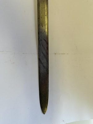 Lot 26 - A GERMAN HAND-AND-A HALF SWORD, CIRCA 1600-20