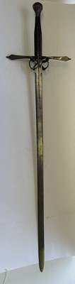 Lot 26 - A GERMAN HAND-AND-A HALF SWORD, CIRCA 1600-20