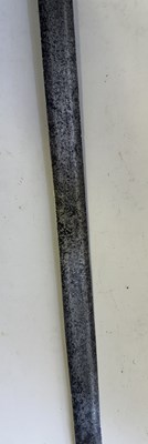 Lot 35 - A NORTH EUROPEAN SWORD RAPIER, LAST QUARTER OF THE 16TH CENTURY, POSSIBLY ENGLISH OR GERMAN