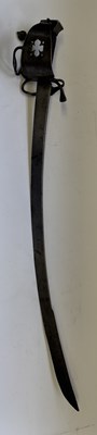 Lot 31 - A GERMAN MILITARY SWORD, LATE 16TH CENTURY