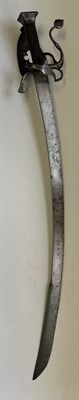 Lot 31 - A GERMAN MILITARY SWORD, LATE 16TH CENTURY