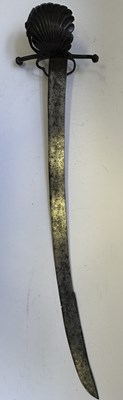 Lot 32 - A GERMAN MILITARY SWORD, LATE 16TH CENTURY