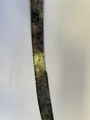 Lot 32 - A GERMAN MILITARY SWORD, LATE 16TH CENTURY
