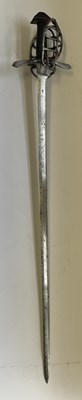 Lot 33 - A NORTH GERMAN MILITARY SWORD (TESSAK), CIRCA 1600-20