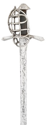 Lot 33 - A NORTH GERMAN MILITARY SWORD (TESSAK), CIRCA 1600-20