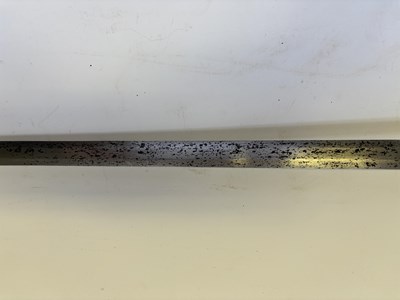 Lot 33 - A NORTH GERMAN MILITARY SWORD (TESSAK), CIRCA 1600-20