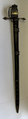 Lot 34 - A STYRIAN MILITARY BACKSWORD, LATE 16TH CENTURY