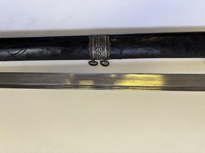 Lot 34 - A STYRIAN MILITARY BACKSWORD, LATE 16TH CENTURY