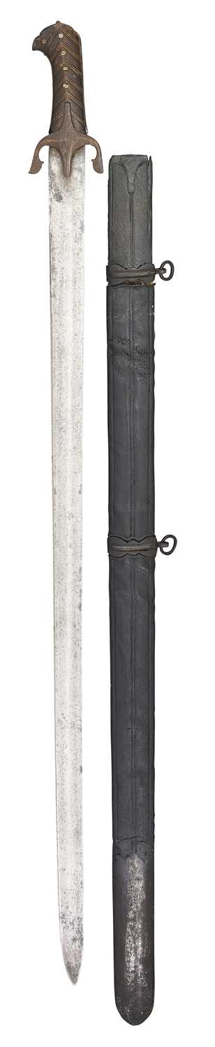 Lot 52 - A RARE CENTRAL EUROPEAN SWORD, 17TH CENTURY, POSSIBLY POLISH
