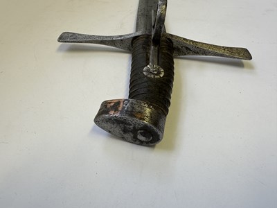 Lot 51 - AN AUSTRO-HUNGARIAN HUSSAR SWORD, EARLY 18TH CENTURY