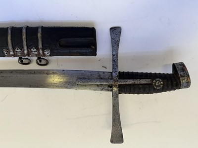 Lot 51 - AN AUSTRO-HUNGARIAN HUSSAR SWORD, EARLY 18TH CENTURY