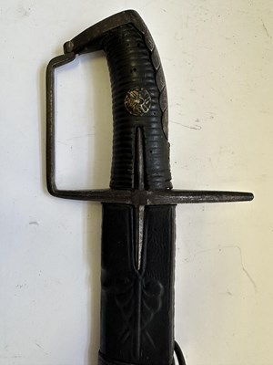 Lot 50 - A RARE SAXON PALLASCH, CIRCA 1650-1700