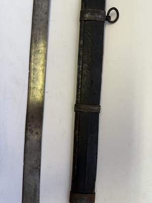 Lot 50 - A RARE SAXON PALLASCH, CIRCA 1650-1700