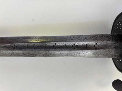 Lot 57 - A NORTH EUROPEAN CAVALRY SWORD, SECOND QUARTER OF THE 17TH CENTURY