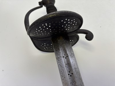 Lot 57 - A NORTH EUROPEAN CAVALRY SWORD, SECOND QUARTER OF THE 17TH CENTURY