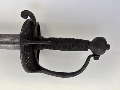 Lot 57 - A NORTH EUROPEAN CAVALRY SWORD, SECOND QUARTER OF THE 17TH CENTURY