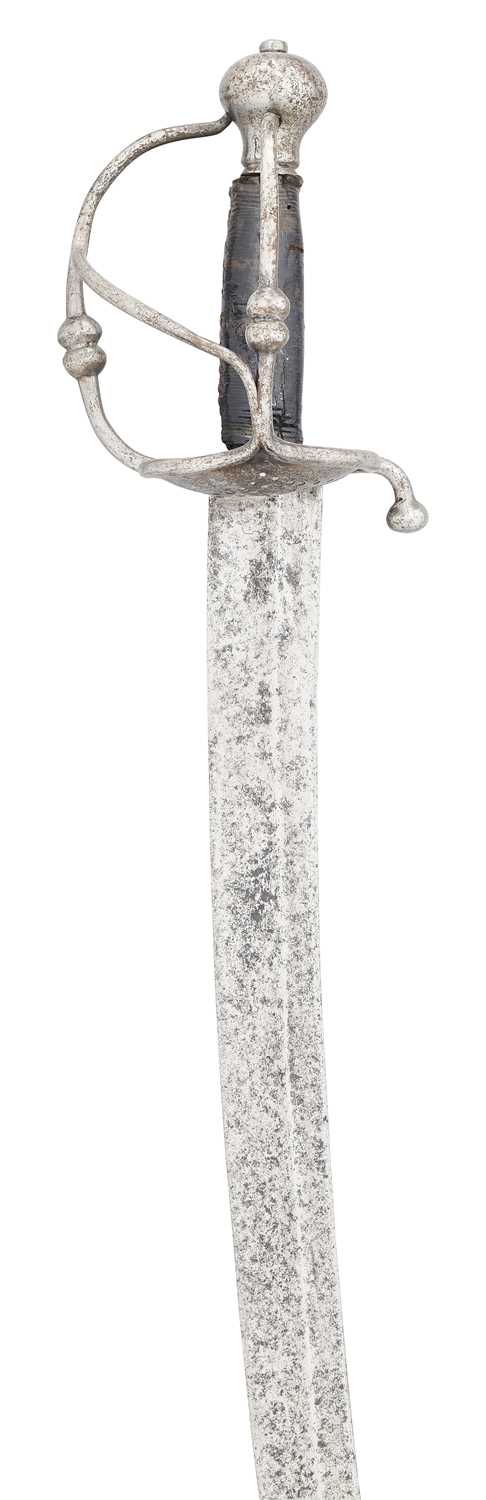 Lot 60 - A MILITARY SWORD, THIRD QUARTER OF THE 17TH CENTURY, AUSTRIAN OR GERMAN