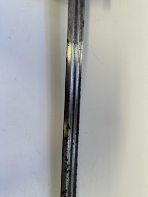 Lot 48 - AN ENGLISH PROTO MORTUARY SWORD CIRCA 1630-40
