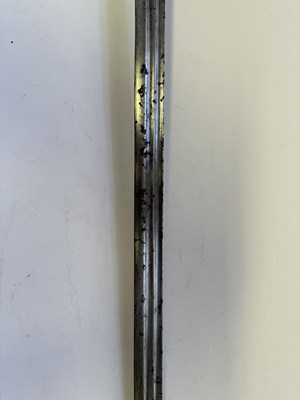 Lot 48 - AN ENGLISH PROTO MORTUARY SWORD CIRCA 1630-40