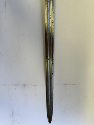 Lot 48 - AN ENGLISH PROTO MORTUARY SWORD CIRCA 1630-40