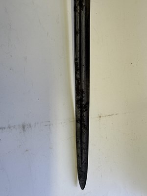 Lot 48 - AN ENGLISH PROTO MORTUARY SWORD CIRCA 1630-40