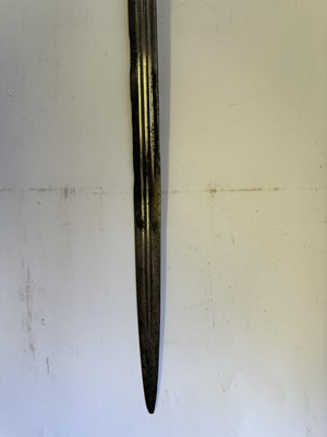 Lot 49 - AN ENGLISH BASKET-HILTED BACKSWORD, CIRCA 1650-90