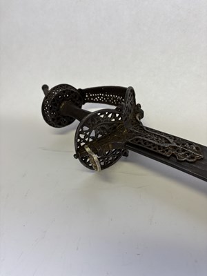 Lot 11 - AN INDIAN FIRANGI, 17TH CENTURY
