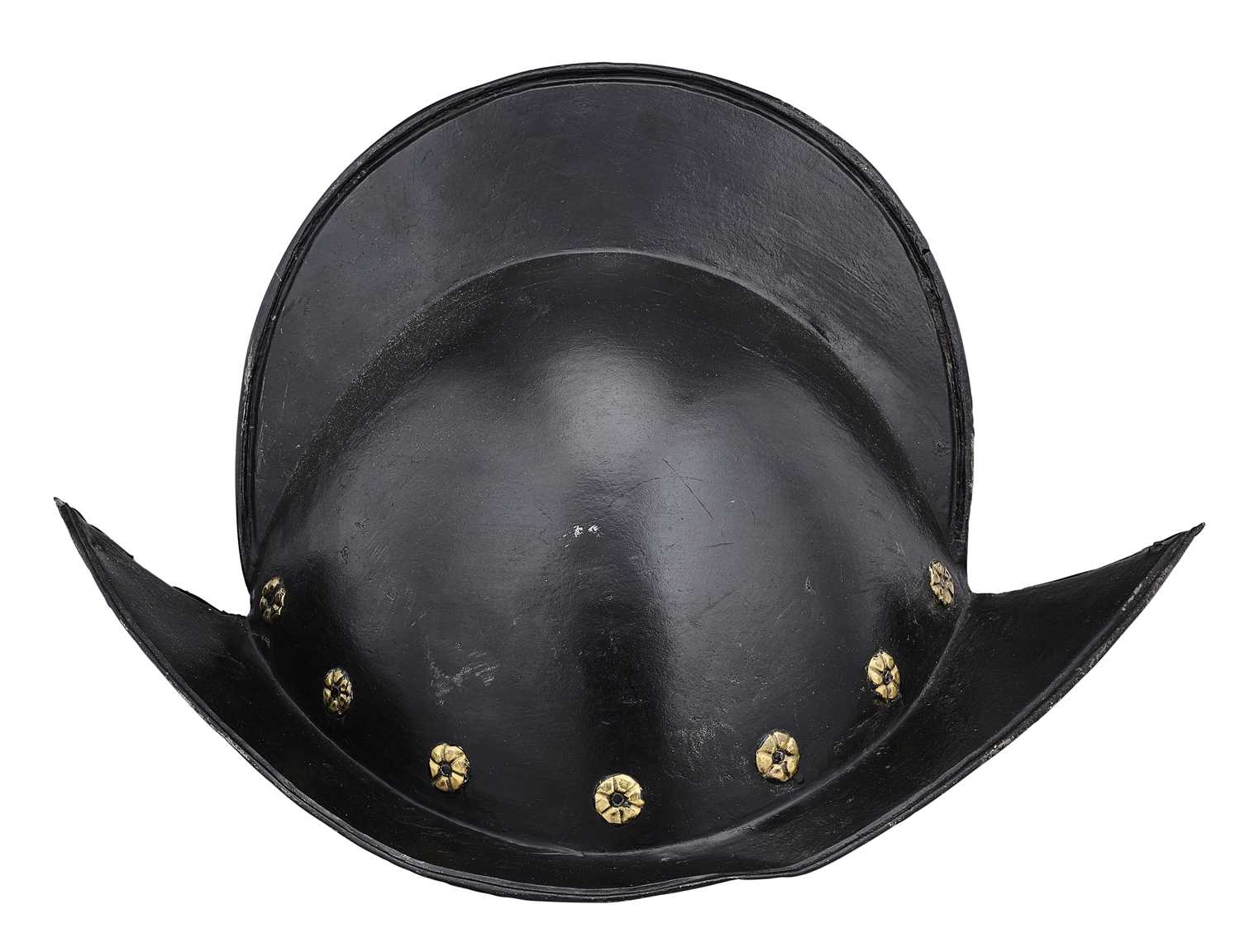 Lot 79 - A GERMAN COMB MORION, EARLY 17TH CENTURY