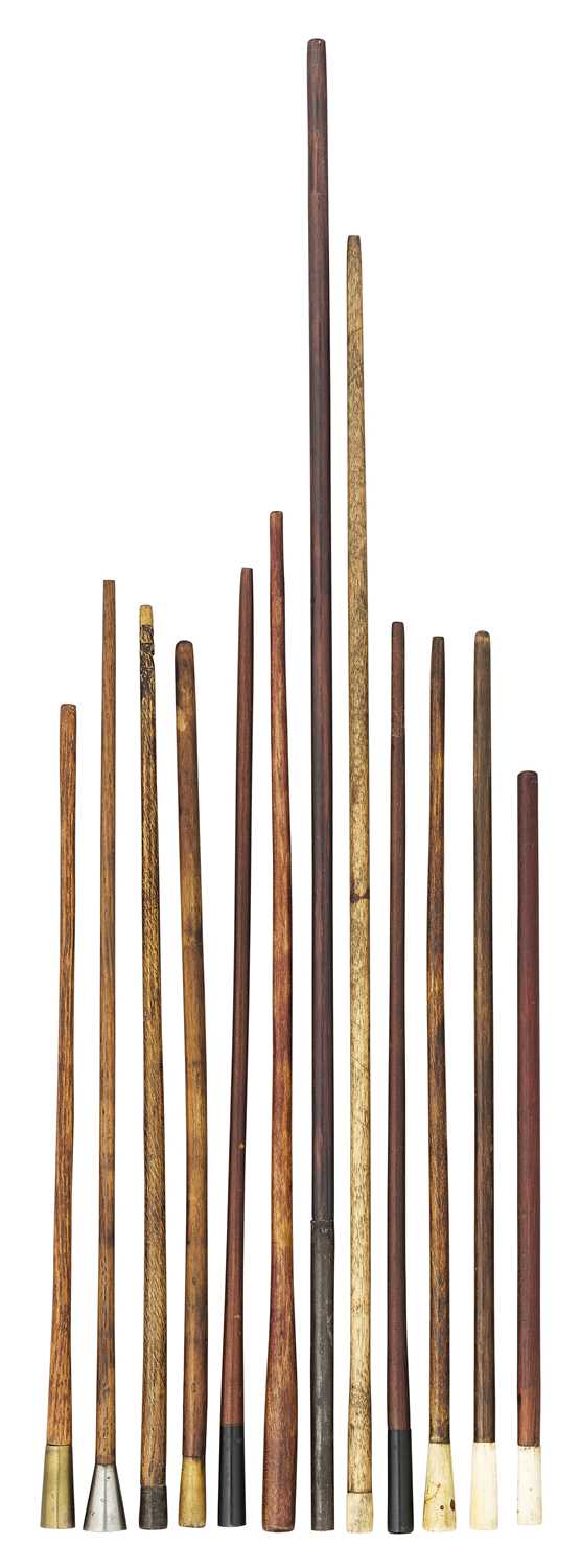 Lot 87 - TWELVE VARIOUS RAMRODS FOR PISTOLS, 17TH CENTURY AND LATER