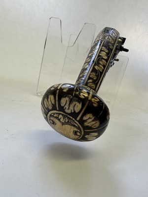 Lot 100 - A RARE SOUTH GERMAN 40 BORE WHEEL-LOCK BELT PISTOL (PUFFER), CIRCA 1580-90