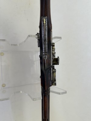 Lot 119 - A VERY RARE 28 BORE RUSSIAN MILITARY SNAPHAUNCE HOLSTER PISTOL