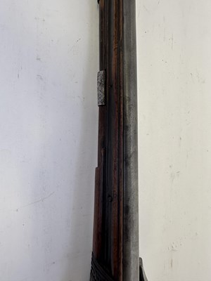 Lot 119 - A VERY RARE 28 BORE RUSSIAN MILITARY SNAPHAUNCE HOLSTER PISTOL