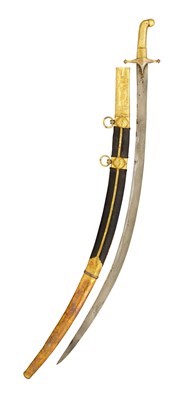 Lot 542 - AN ARAB SWORD, LATE 19TH/EARLY 20TH CENTURY