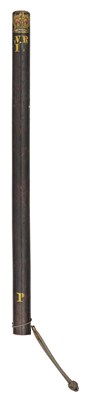 Lot 687 - A VICTORIAN TRUNCHEON, 19TH CENTURY