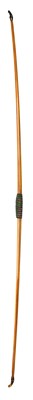 Lot 587 - TWENTY-FOUR AYRES LONGBOWS, 18-48#, 19TH/20TH CENTURY