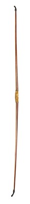 Lot 592 - EIGHTEEN FELTHAM LONGBOWS, 22-50#, 19TH CENTURY