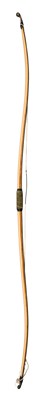 Lot 598 - FIFTEEN CHILDREN'S BOWS INCLUDING A RARE EARLY 19TH CENTURY GOMEZ BOW, AND FOUR LONGBOWS