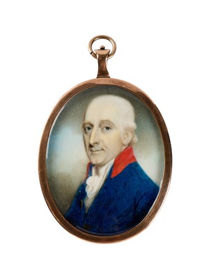 Lot 382 - A PORTRAIT MINIATURE OF A GENTLEMAN BY JOHN BARRY (CIRCA 1784-1827), CIRCA 1800