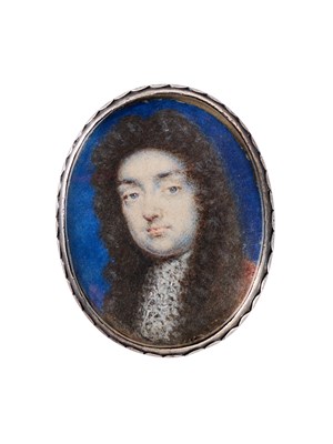 Lot 344 - A PORTRAIT MINIATURE OF 1ST BARON JOHN SOMERS (1651-1716) BY SUSAN PENELOPE ROSSE (1652-1700), LATE 17TH CENTURY