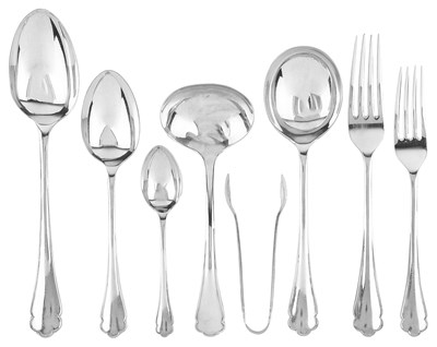 Lot 365 - A SET OF TABLE SILVER