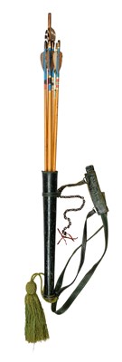 Lot 610 - NINETEEN VICTORIAN LADIES' QUIVERS, 19TH CENTURY