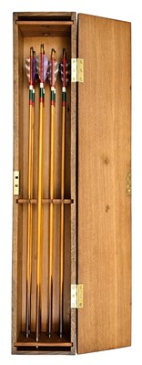 Lot 603 - TWENTY ARROW BOXES, 19TH/20TH CENTURY