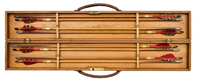 Lot 606 - TWENTY ARROW BOXES, 19TH/20TH CENTURY