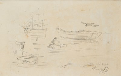 Lot 389 - WILLIAM SIDNEY MOUNT (AMERICAN 1807-1868)