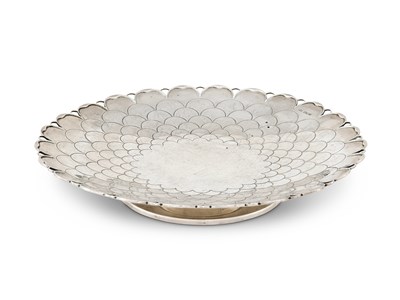 Lot 228 - A GEORGE V SILVER FOOTED DISH, MAPPIN & WEBB LTD., SHEFFIELD, 1931