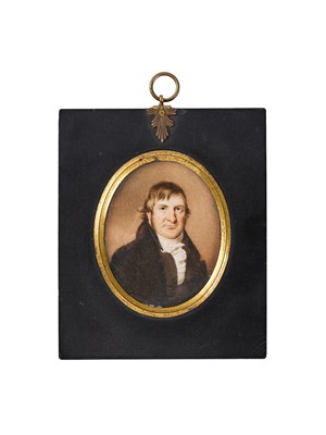 Lot 394 - A PORTRAIT MINIATURE OF JOSEPH PHILIPS GAI---- BY J. B. MAGUIRE, 1812
