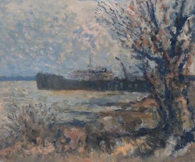 Lot 258 - BERNARD MYERS (BRITISH 1925-2007)