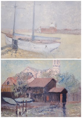 Lot 196 - BERNARD MYERS (BRITISH 1925-2007)
