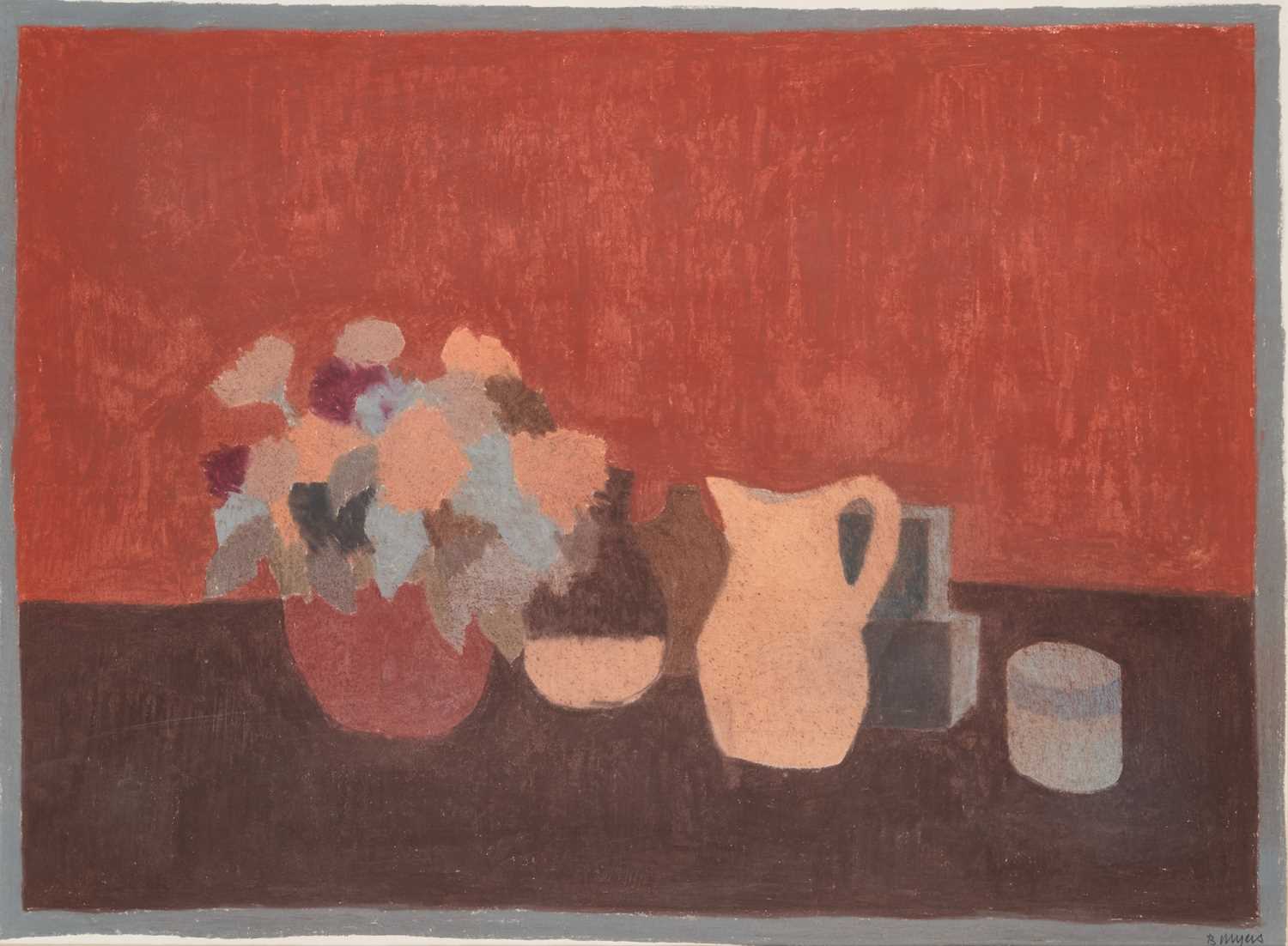 Lot 188 - BERNARD MYERS (BRITISH 1925-2007)