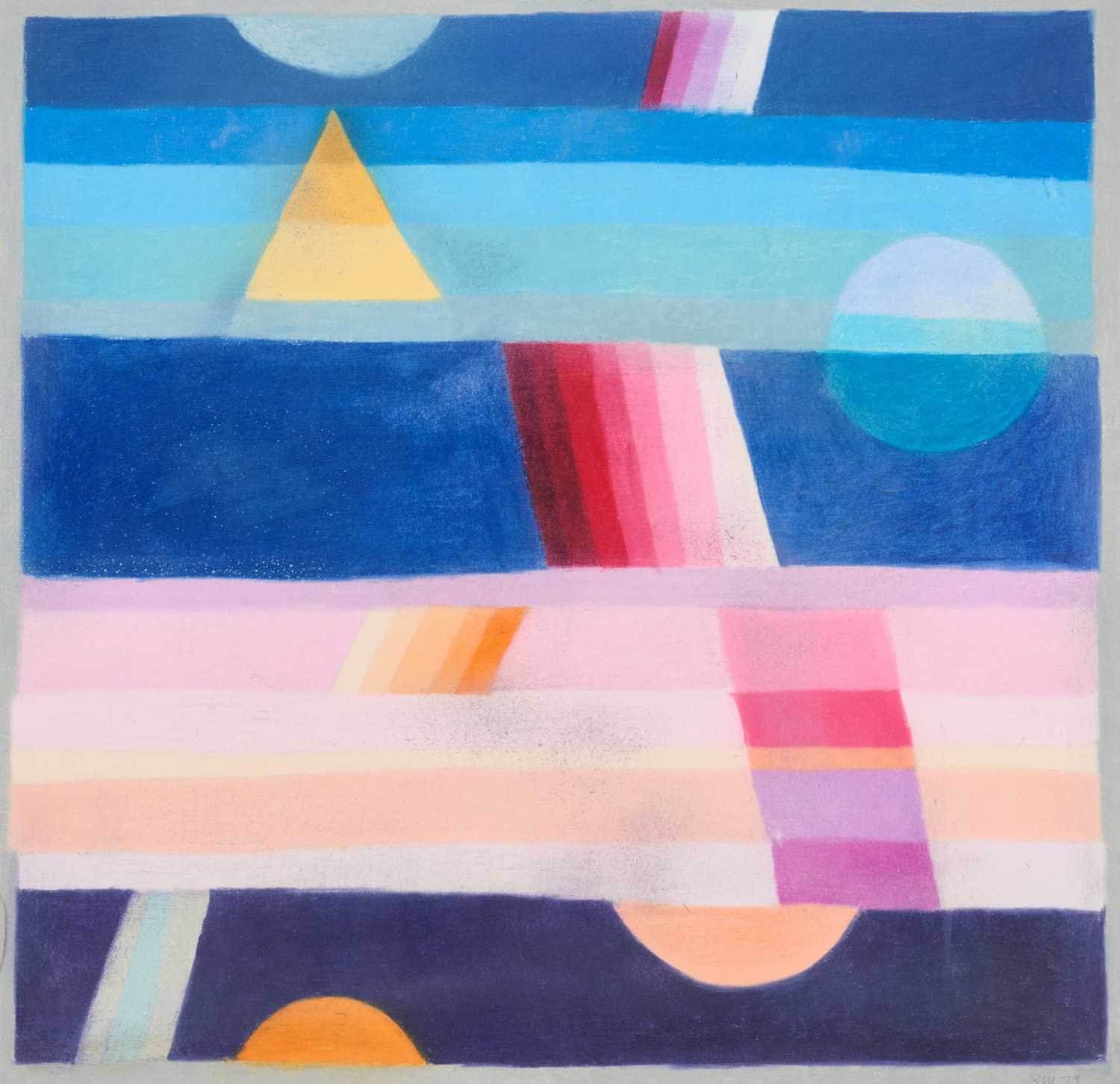 Lot 182 - BERNARD MYERS (BRITISH 1925-2007)